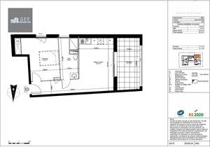 appartement à la vente -   83230  BORMES-LES-MIMOSAS, surface 44 m2 vente appartement - APR723059